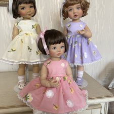 Нарядные платья для Meadow dolls BB и Gotz