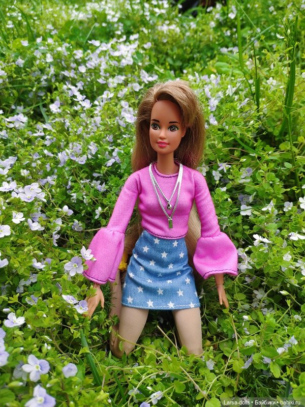 Тереза дурачится в цветах ) (фото 5)