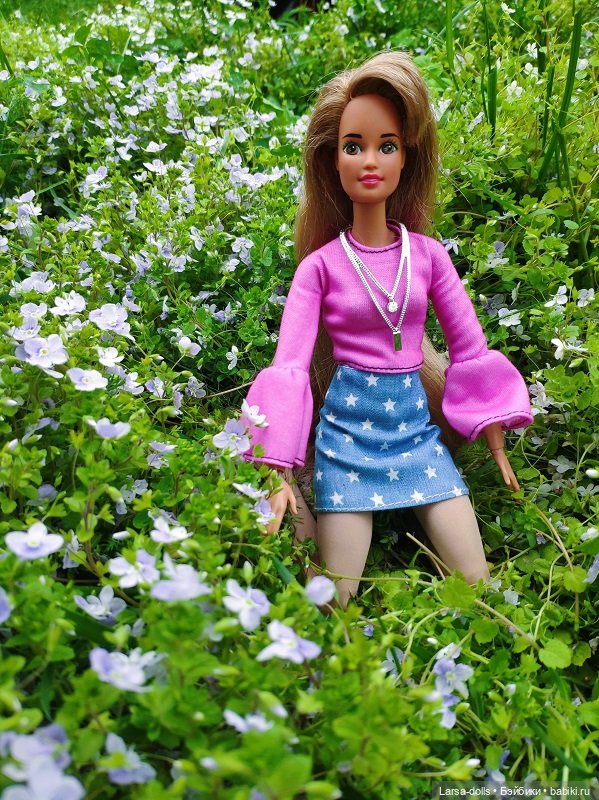 Тереза дурачится в цветах ) (фото 4)