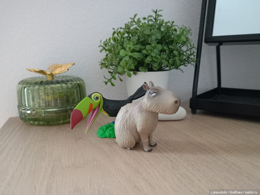 Ягуар, Капибара и Тукан из Энканто - не принцессы, но тоже из миров Дисней =) (фото 5)