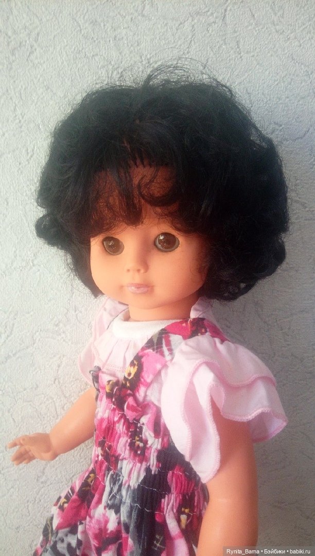 Розочка расцвела — Ремонт кукол СССР и ГДР (немок): чернота (фото 3)