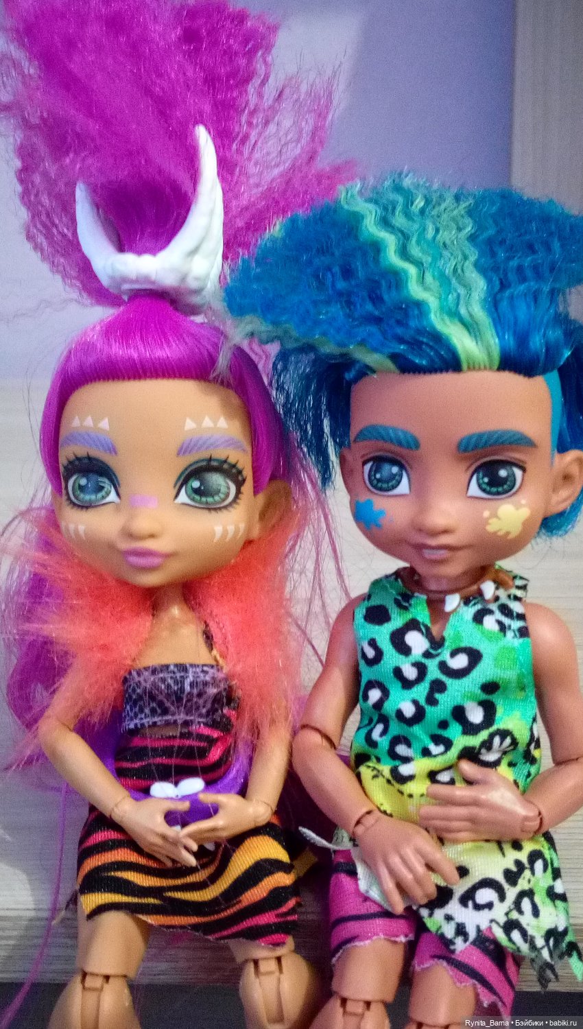 Отважная Роралай и Художник Слейт из Cave Club