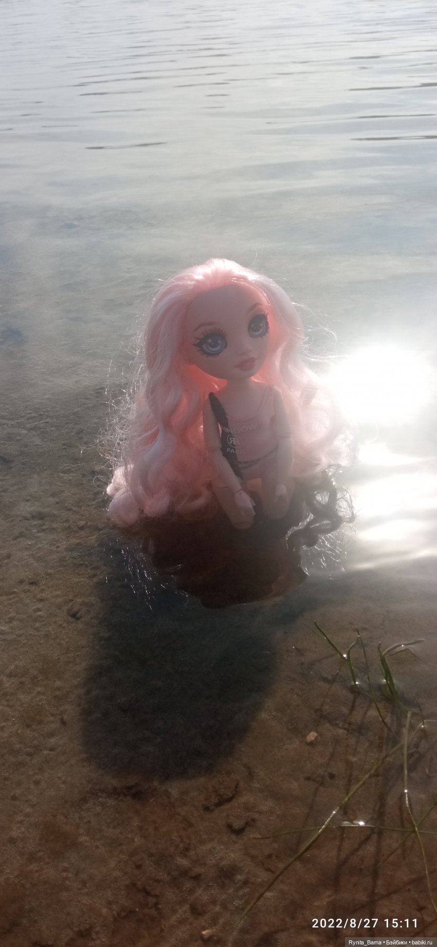 Розовая зефирка Белла | Бэйбики Розовая зефирка Белла — Куклы Rainbow High (Рейнбоу Хай (фото 4)