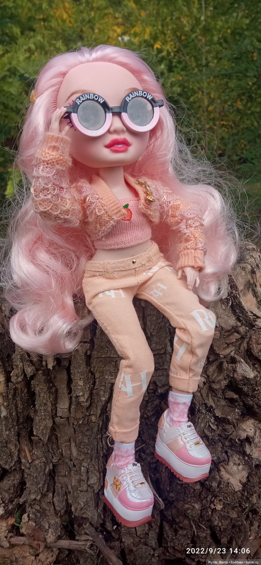 Розовая зефирка Белла | Бэйбики Розовая зефирка Белла — Куклы Rainbow High (Рейнбоу Хай