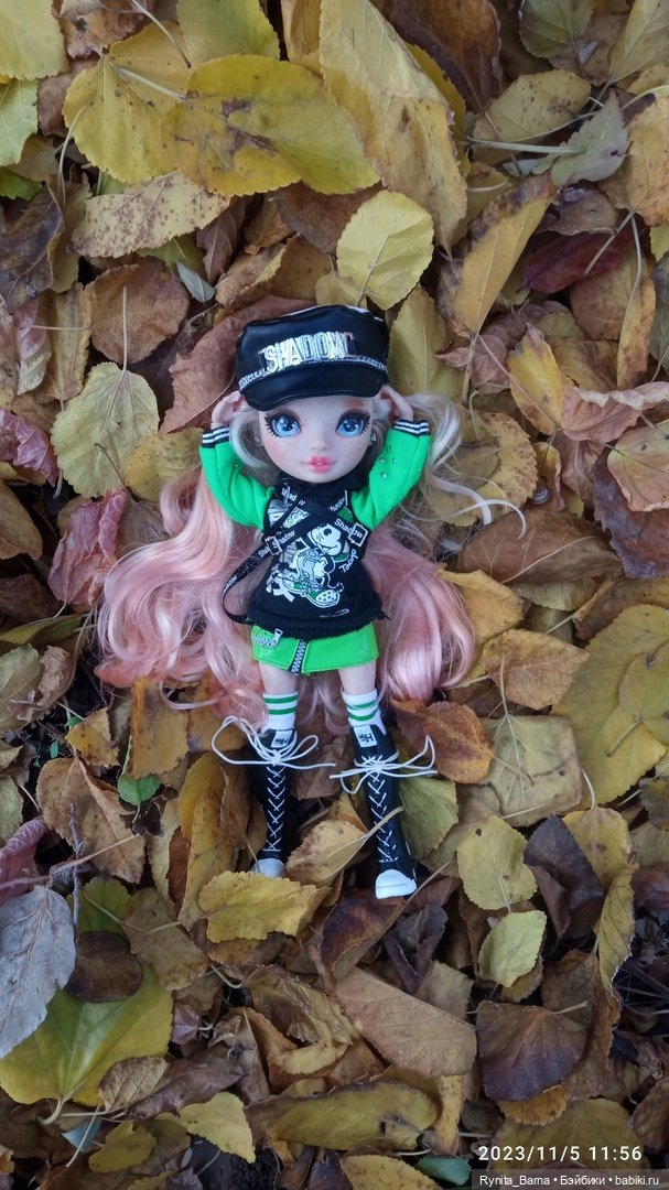 Вики на прогулке🍁 — Куклы Rainbow High (Рейнбоу Хай