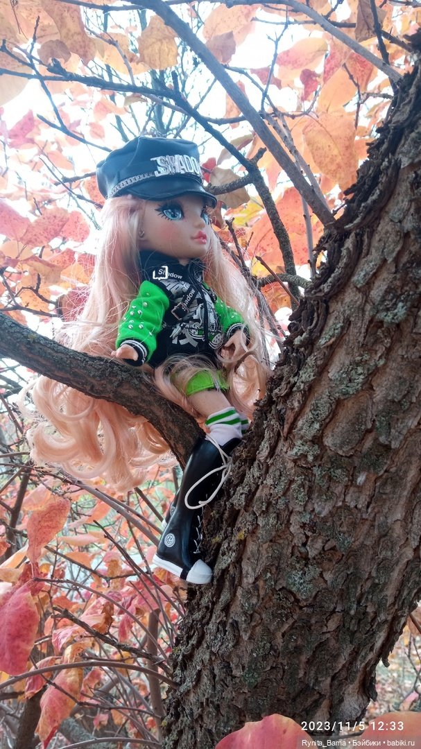 Вики на прогулке🍁 — Куклы Rainbow High (Рейнбоу Хай