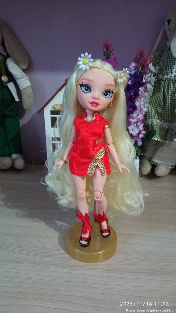 Подарки на день рождения. Азиатская красавица Лили Ченг и плюшевый мишка ❤🐻