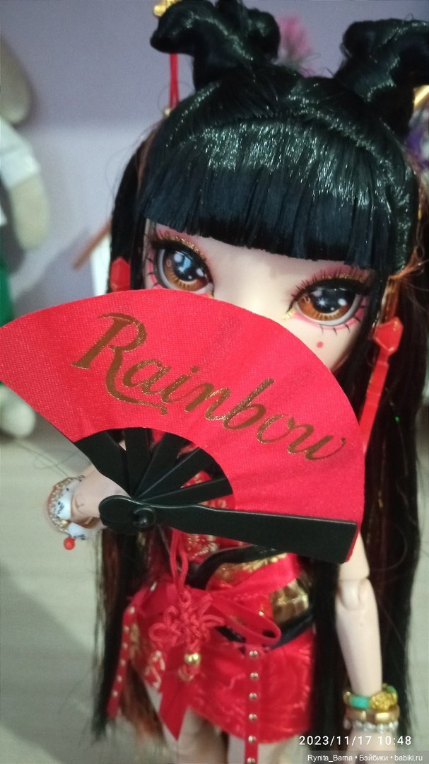 Подарки на день рождения. Азиатская красавица Лили Ченг и плюшевый мишка ❤🐻