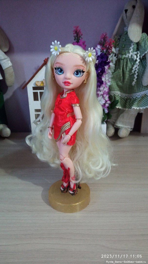 Подарки на день рождения. Азиатская красавица Лили Ченг и плюшевый мишка ❤🐻