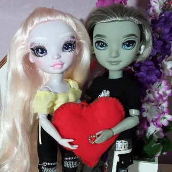 Карла и Эш 💞