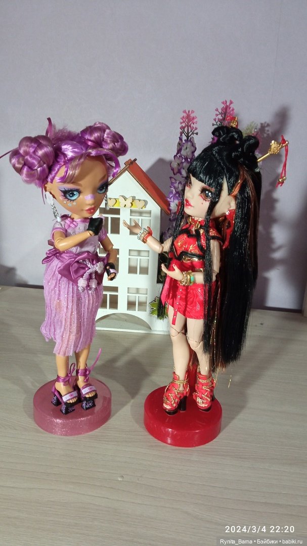 Лила и Лили 🐯🌸 — Куклы Rainbow High (Рейнбоу Хай (фото 4)