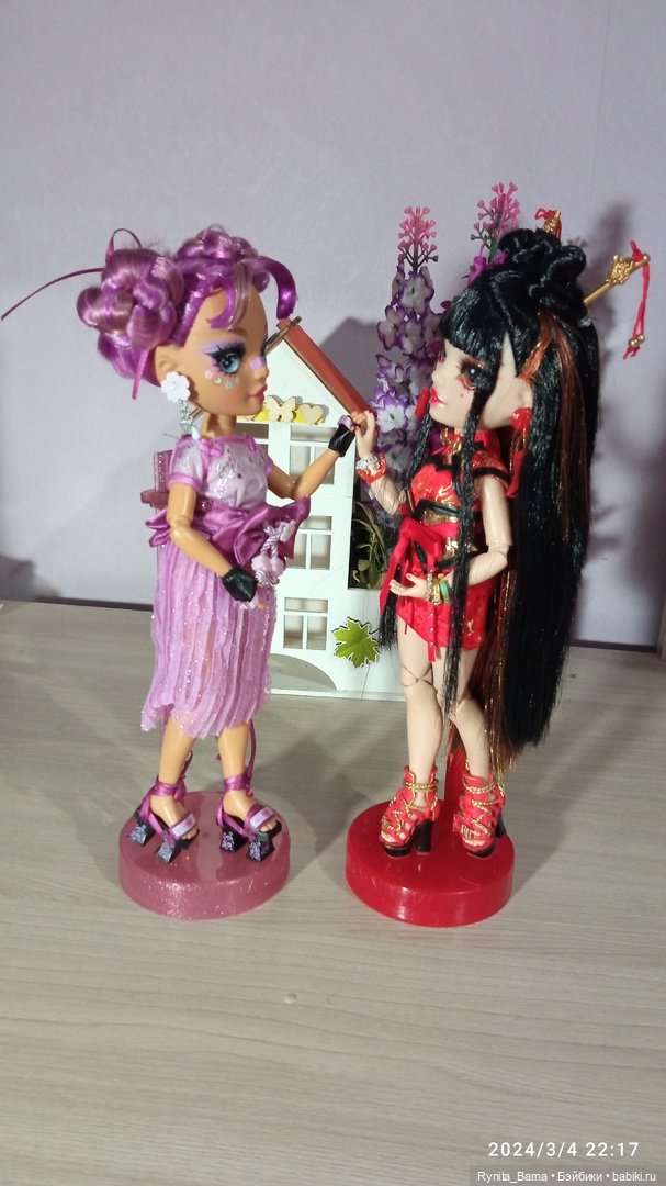 Лила и Лили 🐯🌸 | Бэйбики Лила и Лили 🐯🌸 — Куклы Rainbow High (Рейнбоу Хай (фото 2)