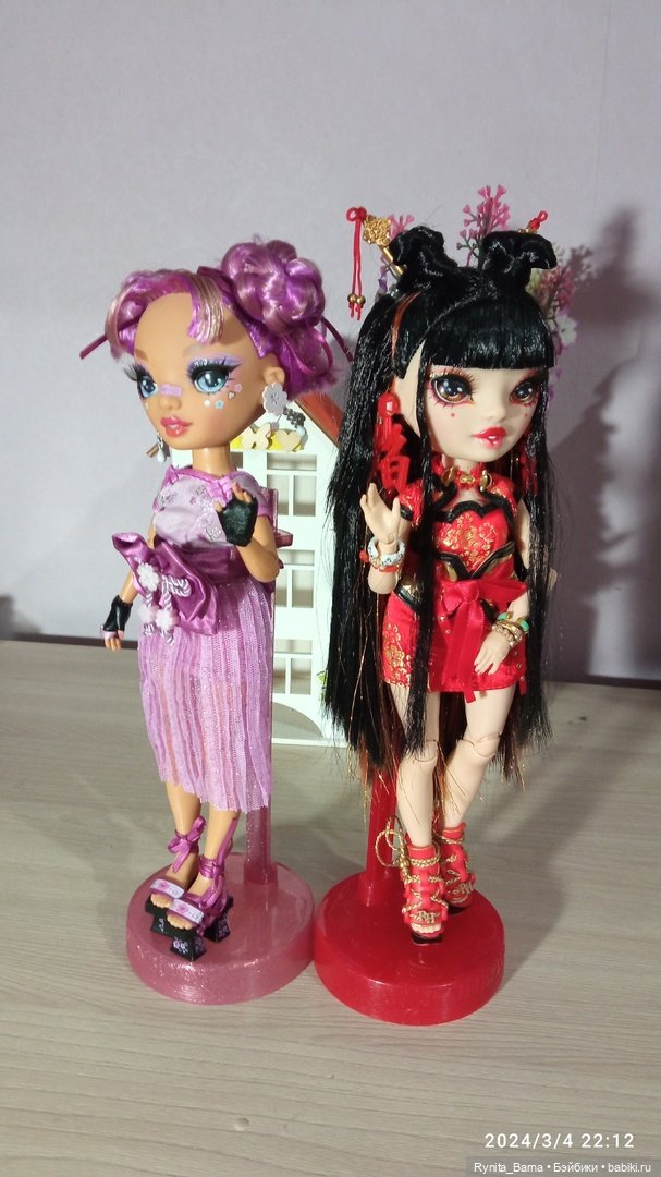 Лила и Лили 🐯🌸 | Бэйбики Лила и Лили 🐯🌸 — Куклы Rainbow High (Рейнбоу Хай