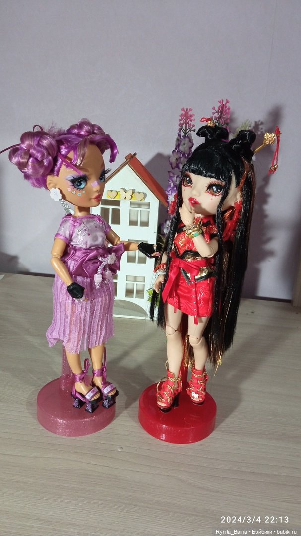 Лила и Лили 🐯🌸 | Бэйбики Лила и Лили 🐯🌸 — Куклы Rainbow High (Рейнбоу Хай (фото 3)