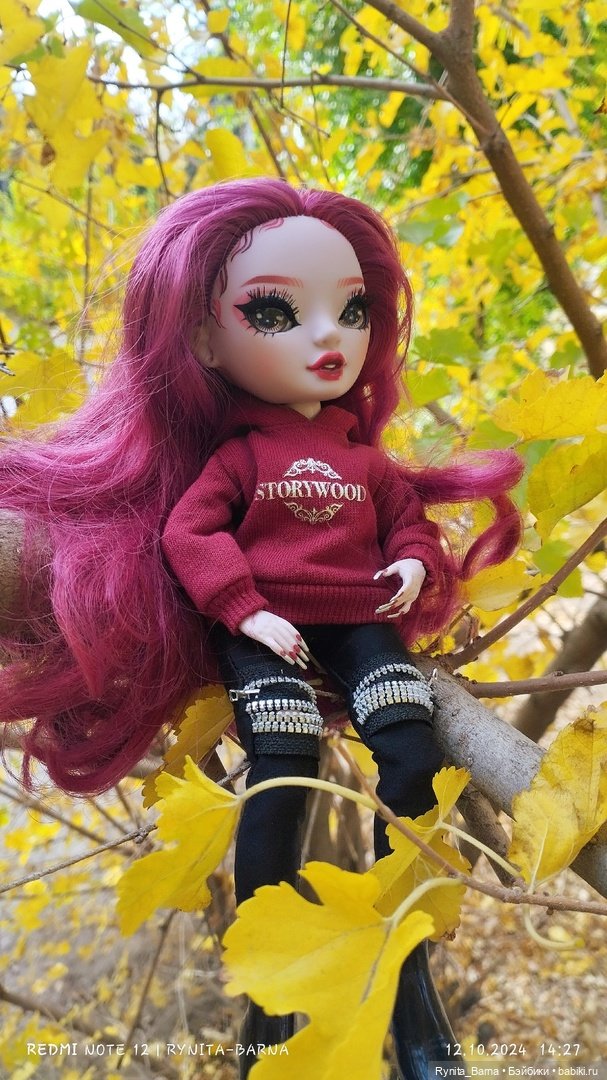 Осенняя Скарлет ❤🍁 — Куклы Rainbow High (Рейнбоу Хай (фото 10)