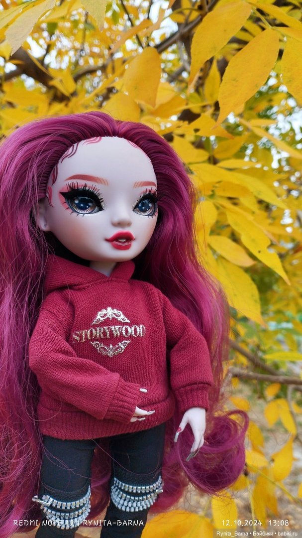 Осенняя Скарлет ❤🍁 — Куклы Rainbow High (Рейнбоу Хай (фото 4)