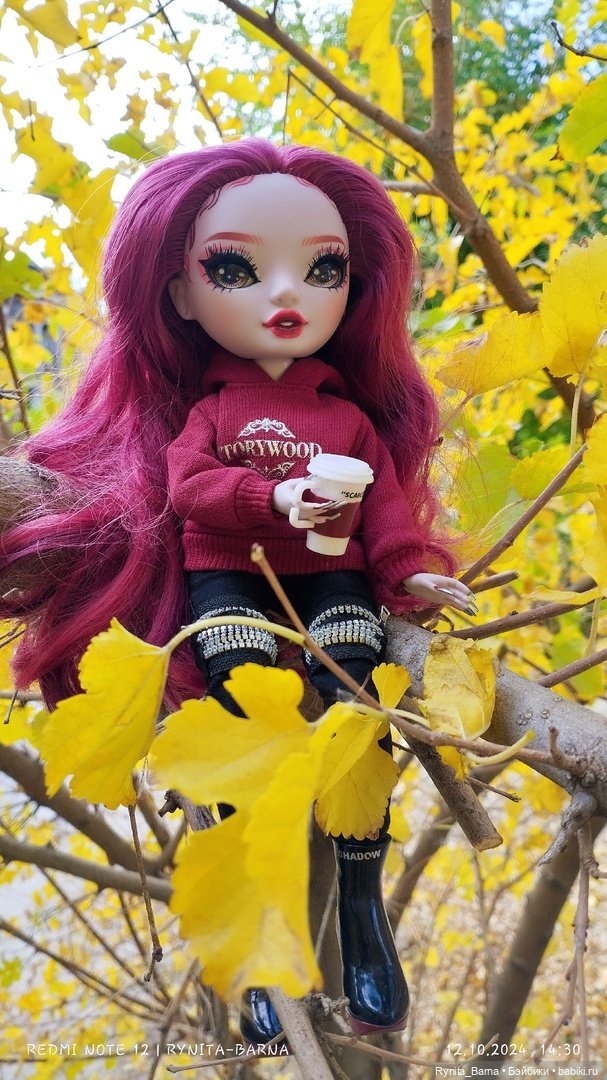 Осенняя Скарлет ❤🍁 — Куклы Rainbow High (Рейнбоу Хай (фото 9)