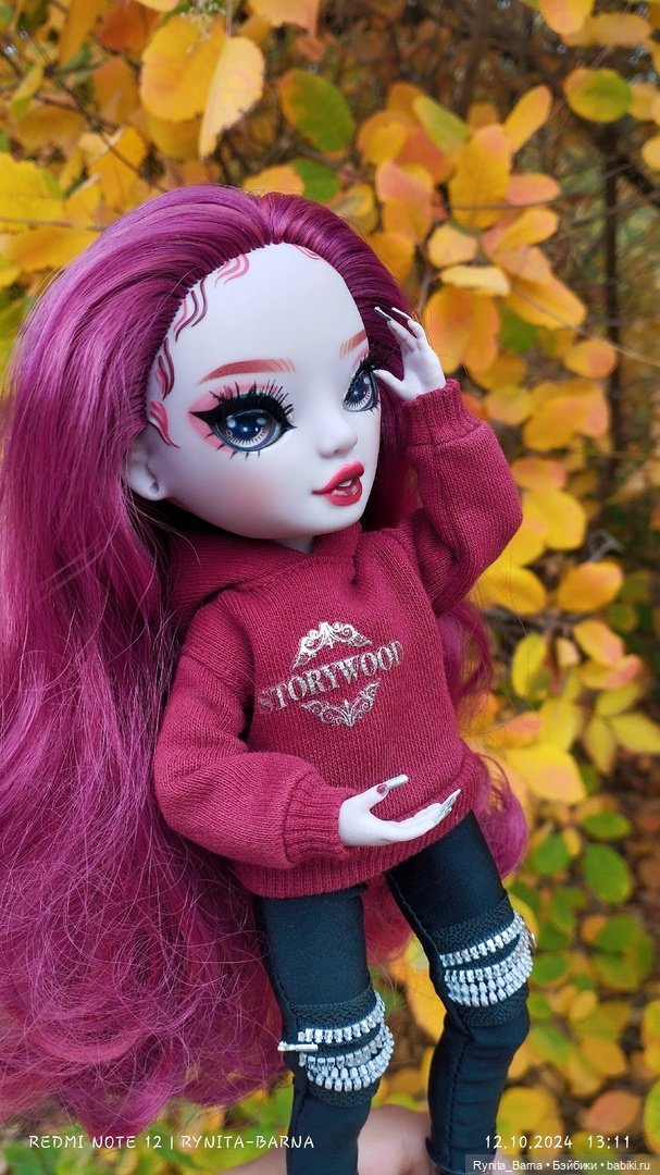 Осенняя Скарлет ❤🍁 — Куклы Rainbow High (Рейнбоу Хай (фото 6)