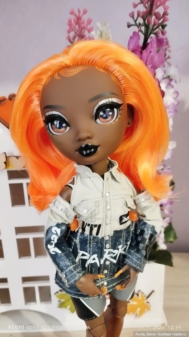 Апельсинка Мишель 🧡🍊 — Куклы Rainbow High (Рейнбоу Хай (фото 10)