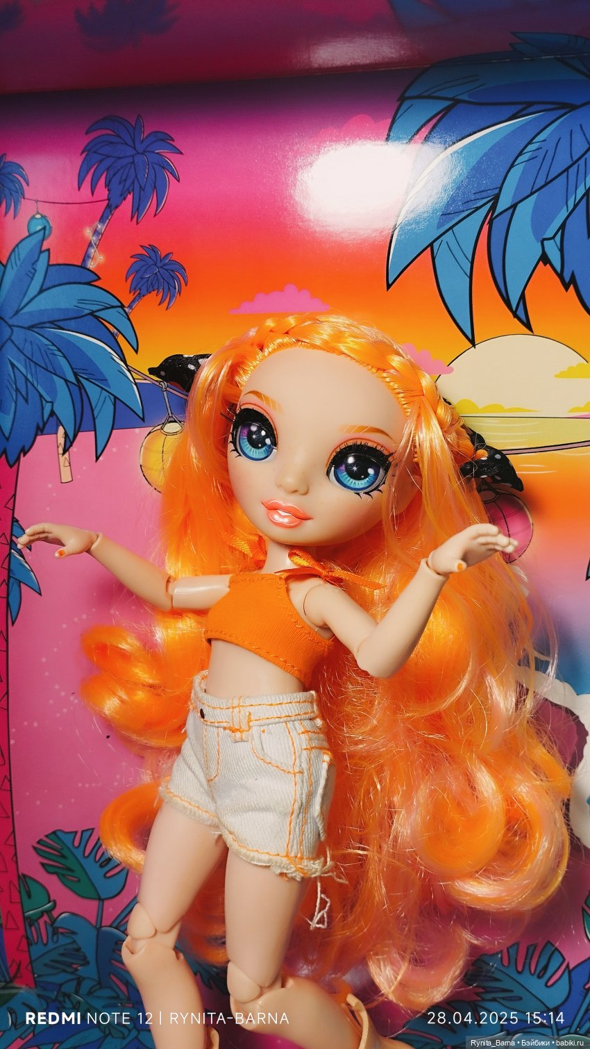 Яркая Поппи 🧡 | Бэйбики Яркая Поппи 🧡 — Куклы Rainbow High (Рейнбоу Хай