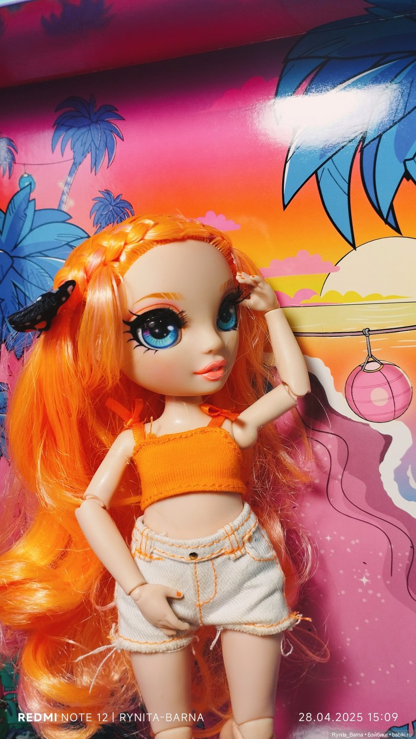 Яркая Поппи 🧡 — Куклы Rainbow High (Рейнбоу Хай (фото 3)