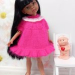 Платье для куклы Паола Рейна.