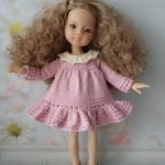 Платье для куклы Паола Рейна.