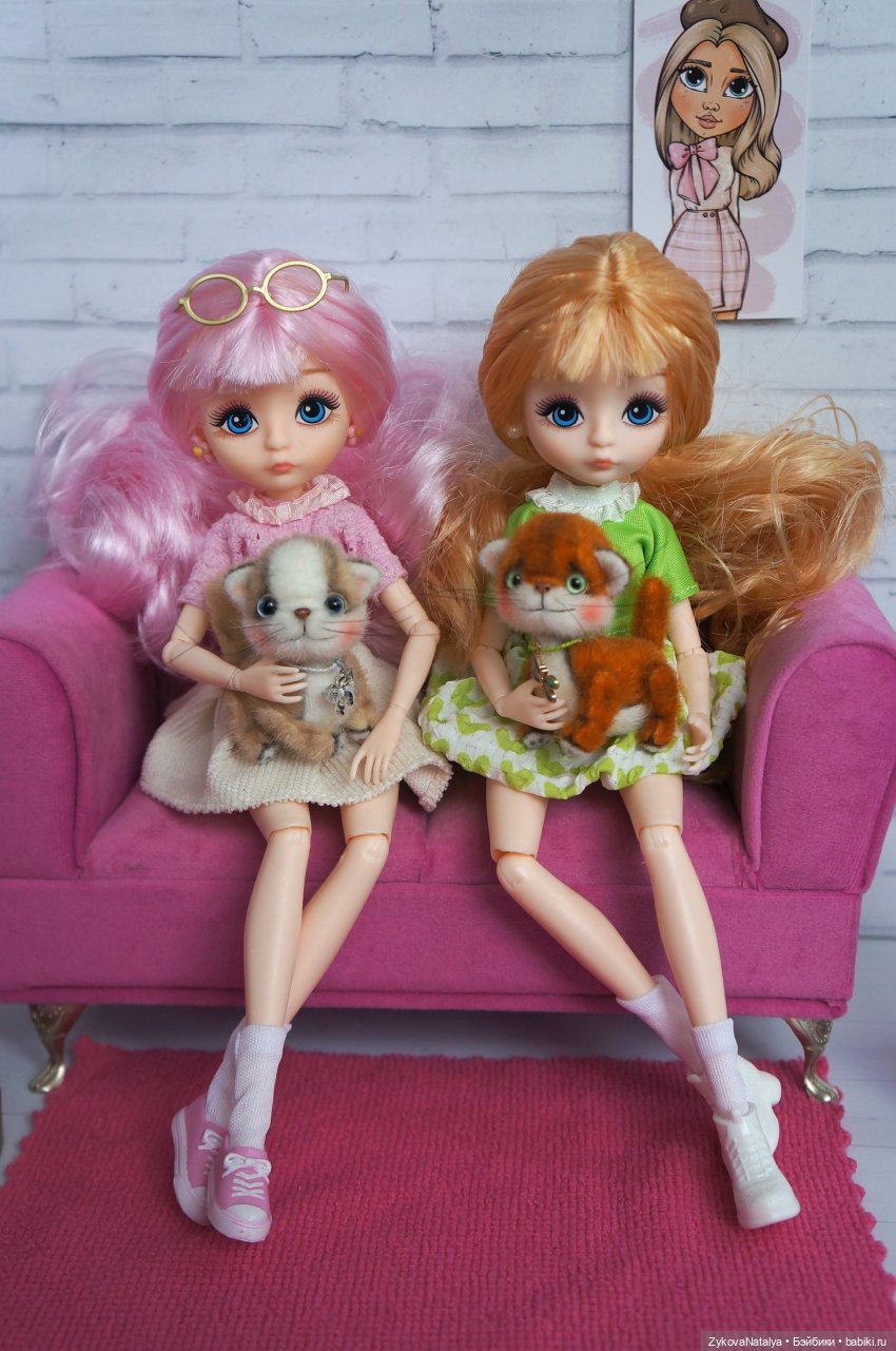 Девчата и котята — Аналоги Барби и куклы 1/6: клоны 90