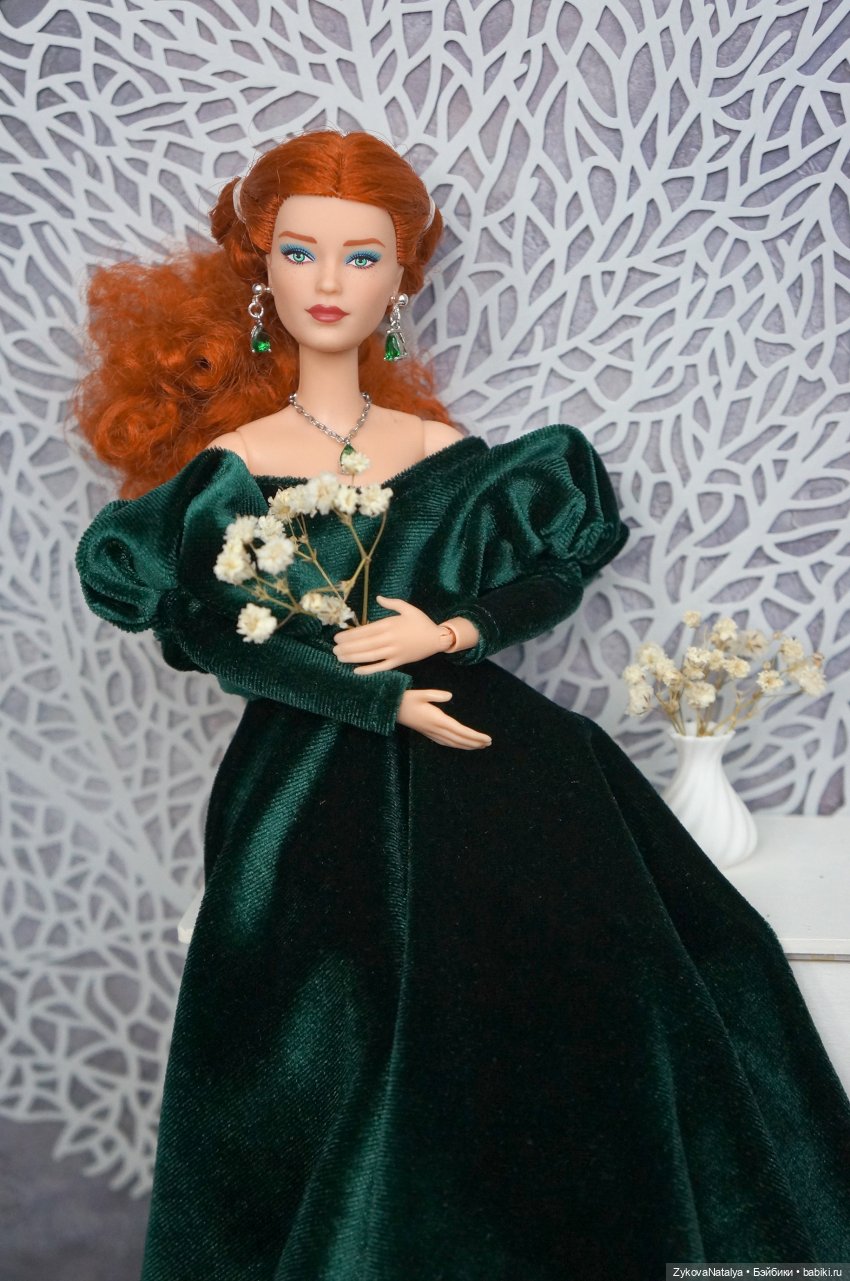 Дама с изумрудами — Куклы Barbie (Барби): Looks (фото 4)