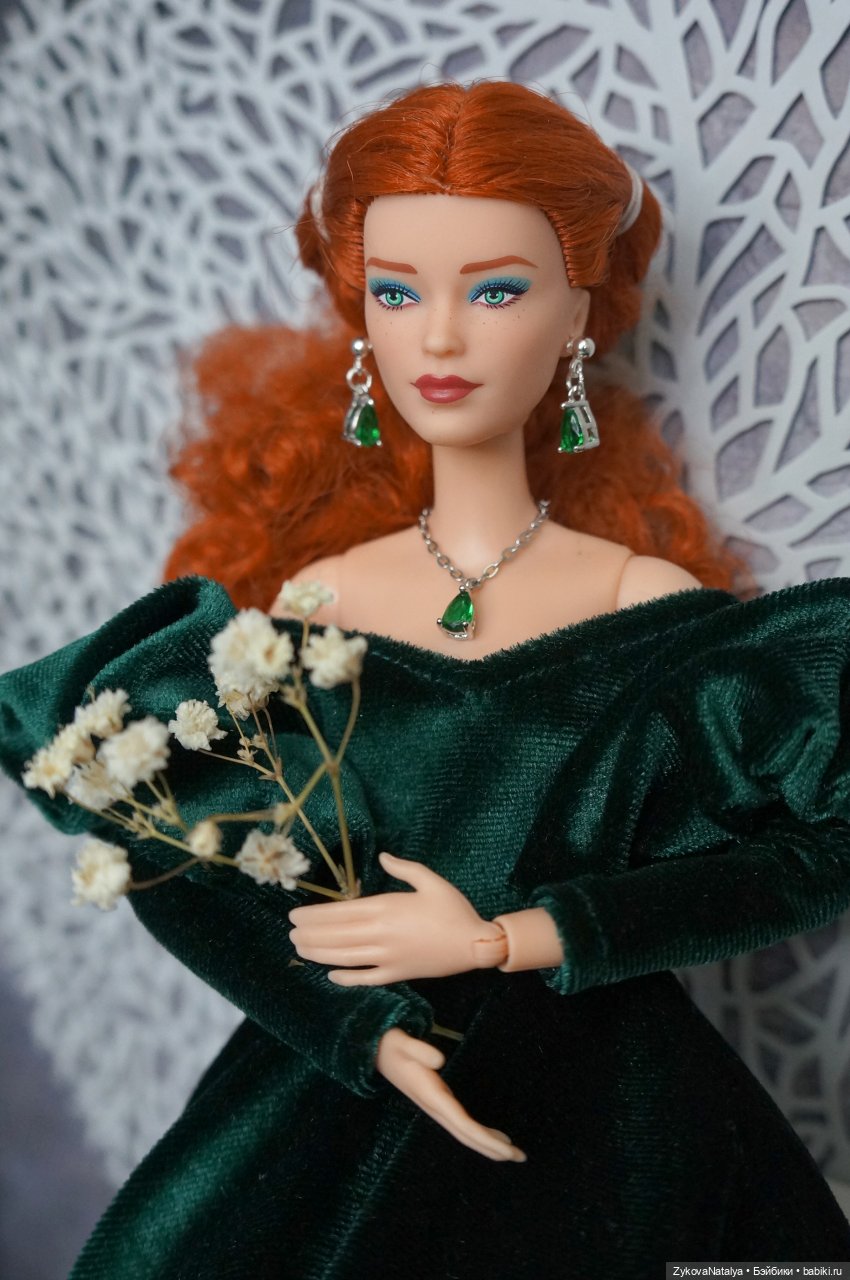 Дама с изумрудами — Куклы Barbie (Барби): Looks (фото 5)