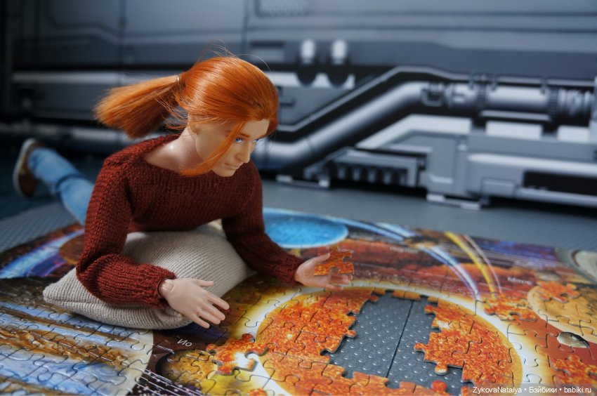 Космические пазлы — Куклы Barbie (Барби): Looks (фото 5)