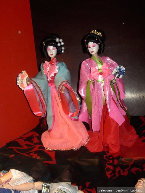 Из простушки - в гейши — Одежда и обувь для кукол своими руками: фото