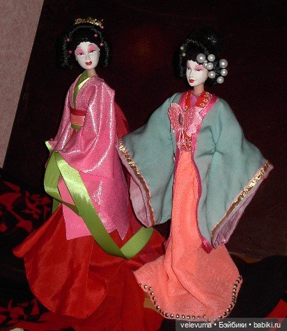 Из простушки - в гейши | Бэйбики Из простушки - в гейши — Одежда и обувь для кукол своими руками: фото