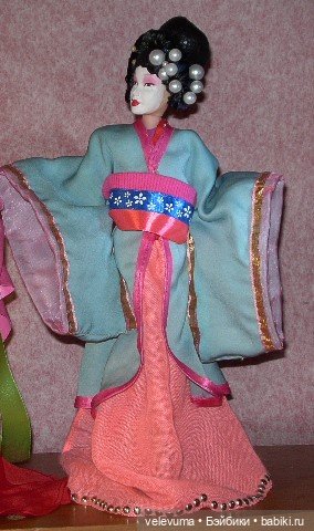Из простушки - в гейши | Бэйбики Из простушки - в гейши — Одежда и обувь для кукол своими руками: фото (фото 7)