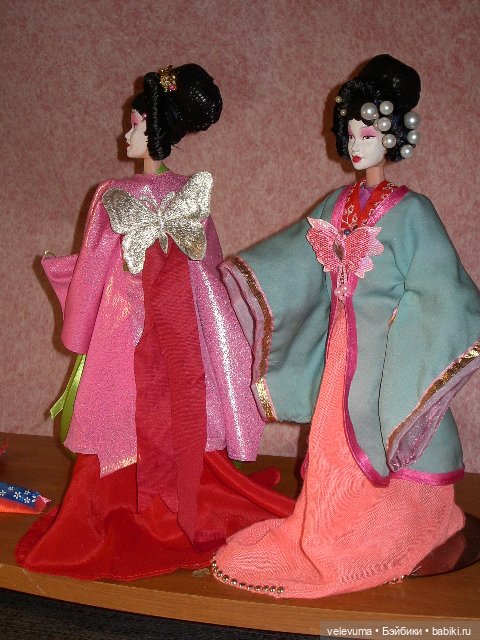 Из простушки - в гейши | Бэйбики Из простушки - в гейши — Одежда и обувь для кукол своими руками: фото