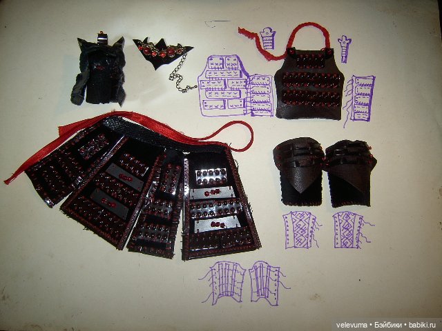 Доспехи бога? ))) — Одежда и обувь для кукол своими руками: фото (фото 4)