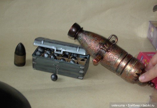 Орудие к бою — Создание миниатюры: МК