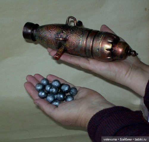 Орудие к бою — Создание миниатюры: МК