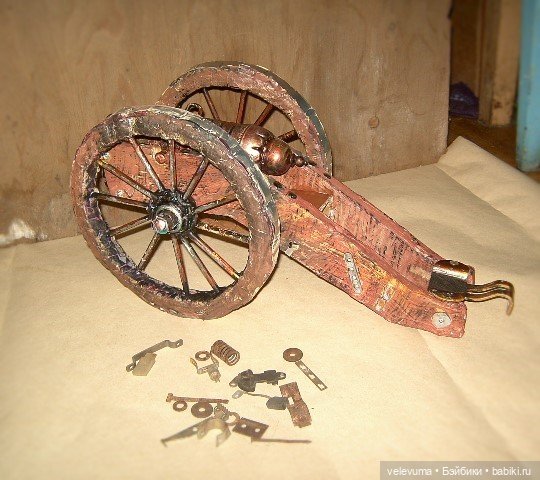 Артиллерийская система как вид женского рукоделия