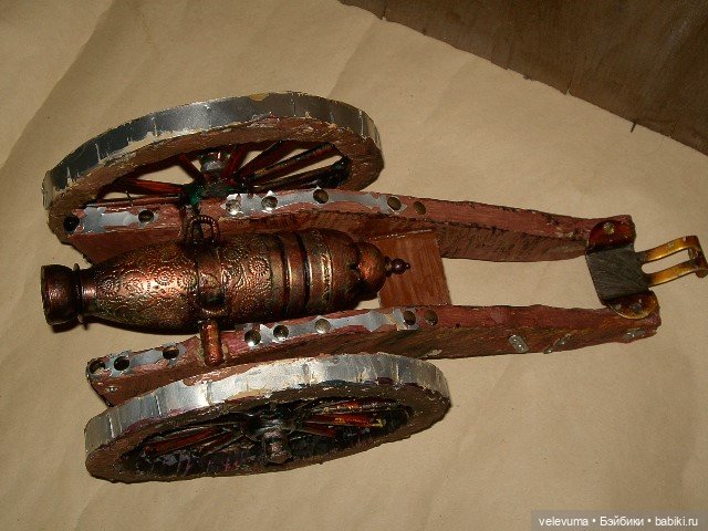 Артиллерийская система как вид женского рукоделия