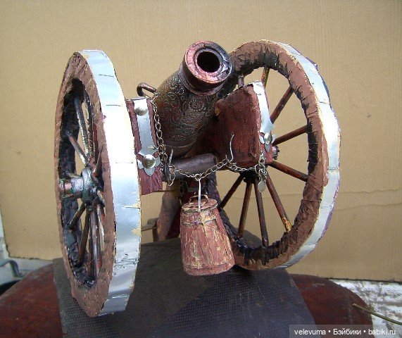 Артиллерийская система как вид женского рукоделия