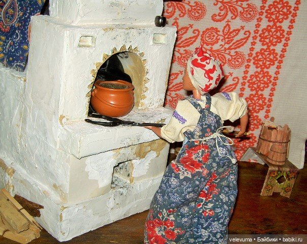 Как у нас в печурочке золотые чурочки