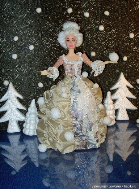 Зимние мотивы — Одежда и обувь для кукол своими руками: фото