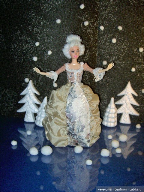 Зимние мотивы — Одежда и обувь для кукол своими руками: фото