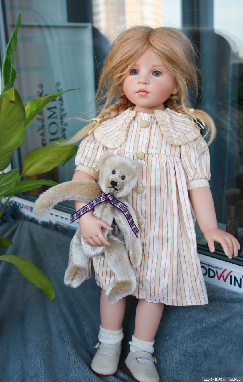 Прекрасные кукло-дети от Hildegard Gunzel