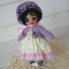 Кукла Барышня крючком