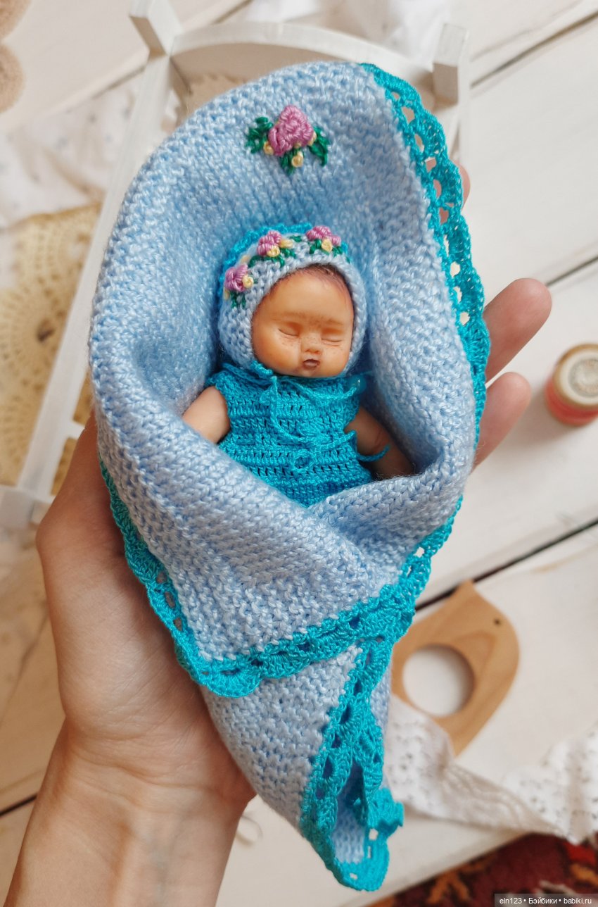 Моя первая кукла из полимерной глины (фото 2)