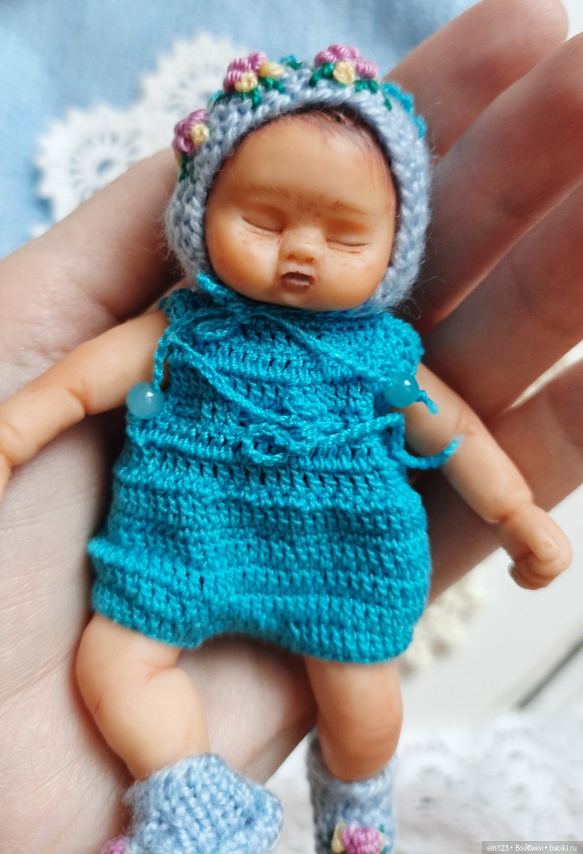 Моя первая кукла из полимерной глины (фото 4)