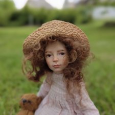 У бабушки на даче.