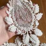 Винтажная хлопковая тесьма